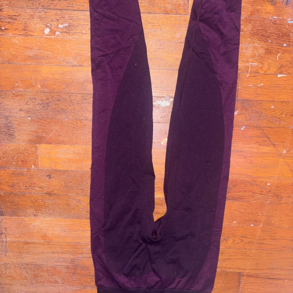 PINK Victoria's Secret Kids Dark Purple Leggings